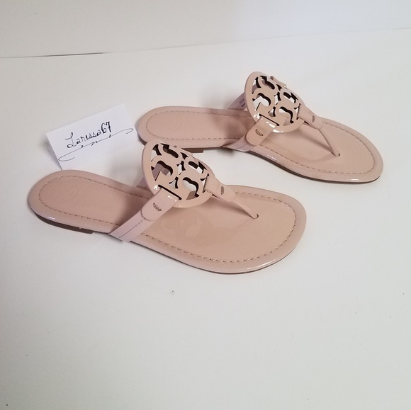 Tory Burch Miller soft patent sandal - Picture 3 of 6